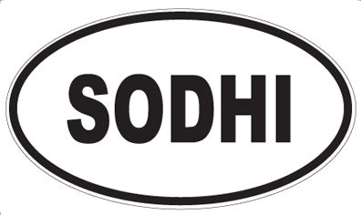 SODHI - Oval Magnet