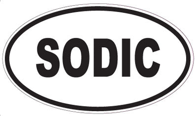 SODIC - Oval Magnet