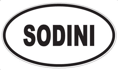 SODINI - Oval Magnet
