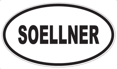 SOELLNER - Oval Sticker