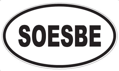 SOESBE - Oval Magnet