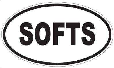 SOFTS - Oval Magnet