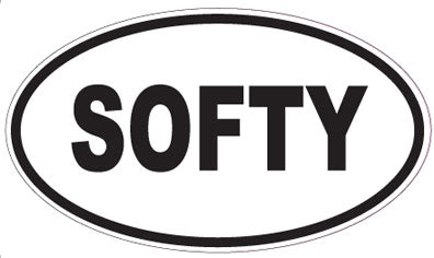 SOFTY - Oval Magnet