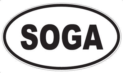 SOGA - Oval Magnet