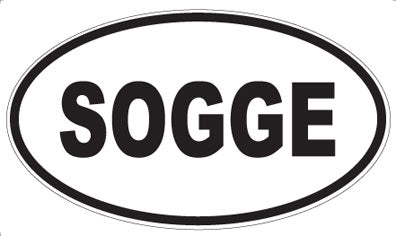 SOGGE - Oval Magnet