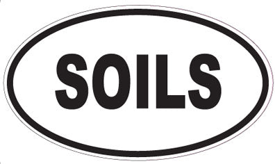 SOILS - Oval Magnet