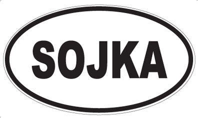 SOJKA - Oval Magnet