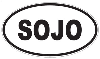 SOJO - Oval Magnet