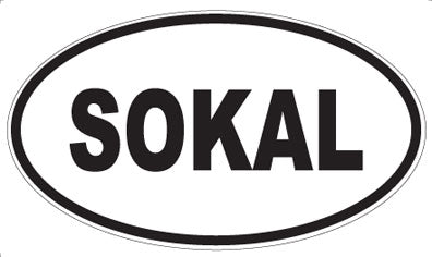 SOKAL - Oval Magnet