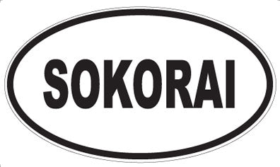 SOKORAI - Oval Magnet