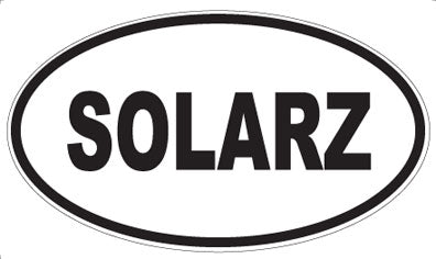 SOLARZ - Oval Magnet