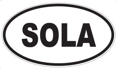 SOLA - Oval Magnet