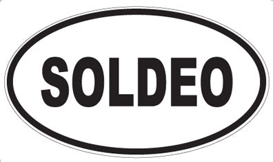 SOLDEO - Oval Sticker