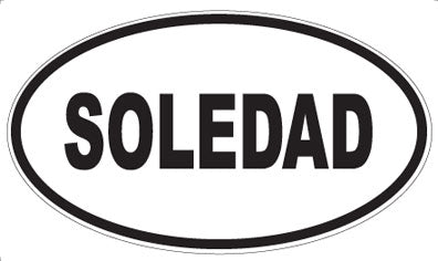 SOLEDAD - Oval Magnet