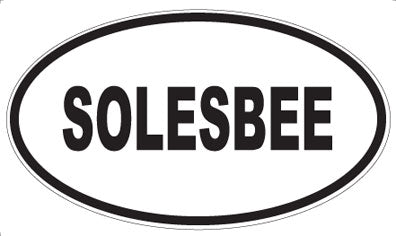 SOLESBEE - Oval Magnet