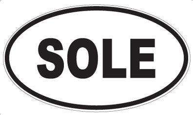 SOLE - Oval Magnet