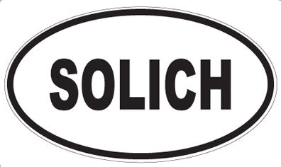 SOLICH - Oval Magnet