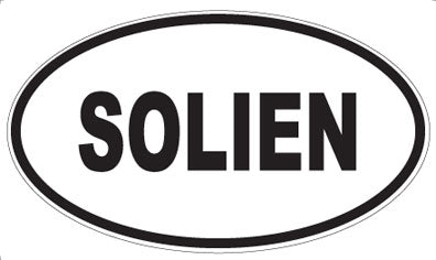 SOLIEN - Oval Magnet