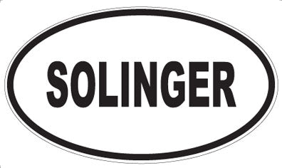 SOLINGER - Oval Magnet