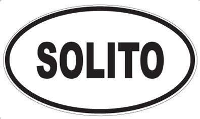 SOLITO - Oval Magnet