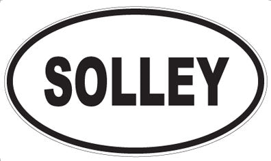 SOLLEY - Oval Magnet