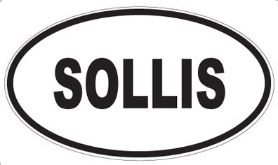 SOLLIS - Oval Magnet