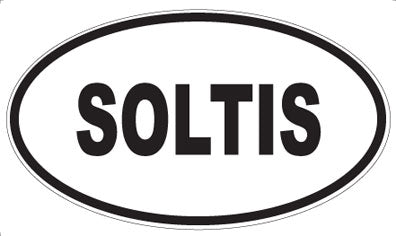 SOLTIS - Oval Sticker