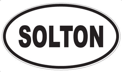 SOLTON - Oval Magnet