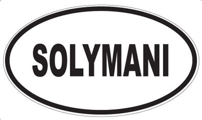 SOLYMANI - Oval Magnet