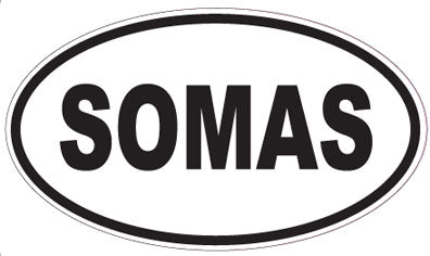 SOMAS - Oval Magnet