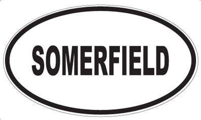 SOMERFIELD - Oval Magnet