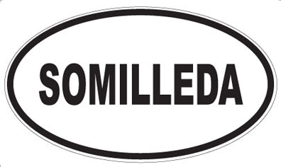 SOMILLEDA - Oval Sticker