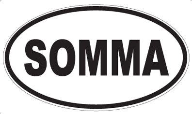 SOMMA - Oval Magnet