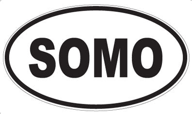 SOMO - Oval Sticker
