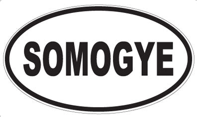SOMOGYE - Oval Sticker