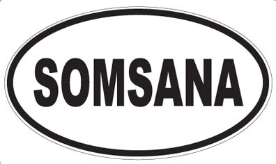 SOMSANA - Oval Magnet