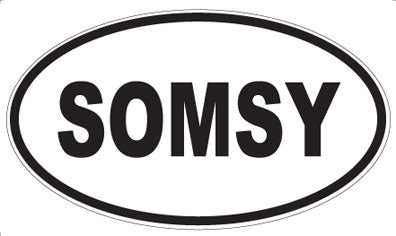 SOMSY - Oval Sticker