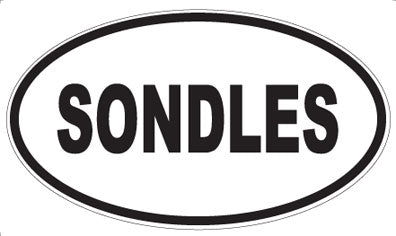 SONDLES - Oval Magnet