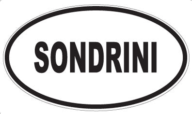 SONDRINI - Oval Magnet