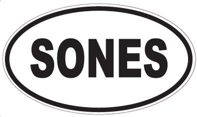 SONES - Oval Magnet