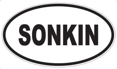 SONKIN - Oval Magnet