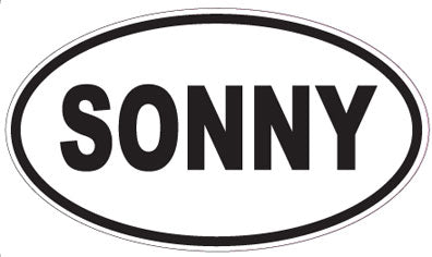 SONNY - Oval Magnet