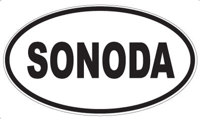 SONODA - Oval Magnet