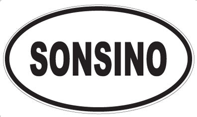 SONSINO - Oval Sticker