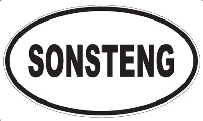 SONSTENG - Oval Magnet