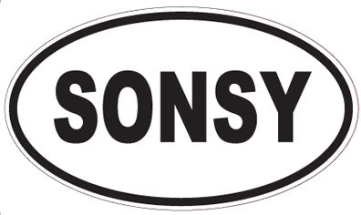 SONSY - Oval Magnet