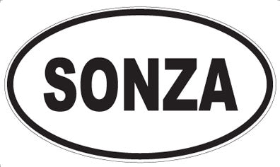 SONZA - Oval Magnet