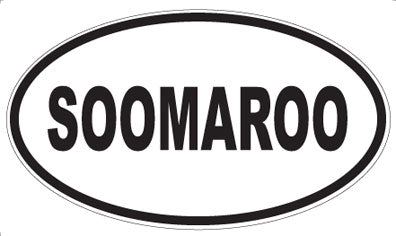 SOOMAROO - Oval Magnet