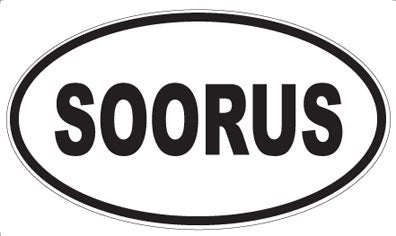 SOORUS - Oval Magnet