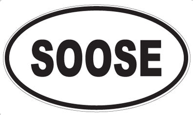 SOOSE - Oval Magnet